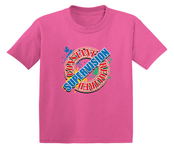 Constant Supervision Required Infant T-Shirt
