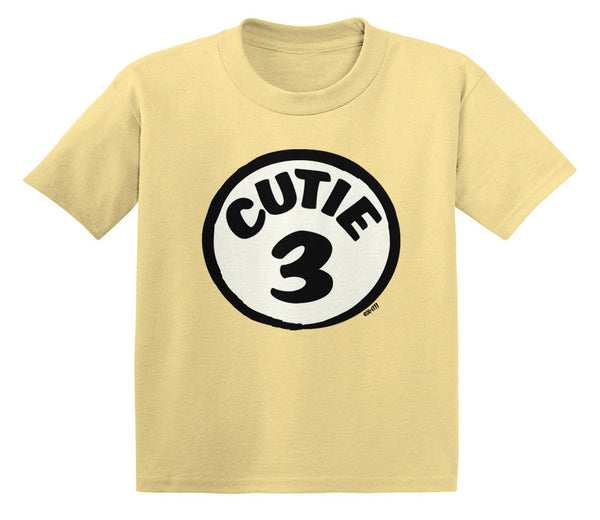 Cutie Number 3 Infant T-Shirt
