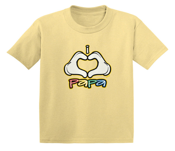 I Heart (Love) Papa Infant T-Shirt