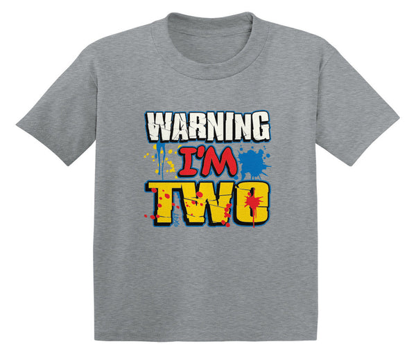 Warning I'm Two Infant T-Shirt