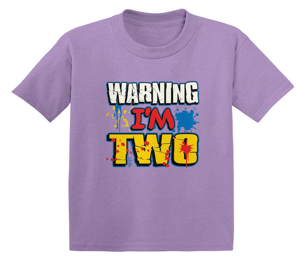 Warning I'm Two Infant T-Shirt