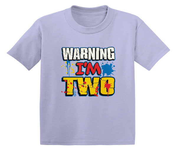 Warning I'm Two Infant T-Shirt