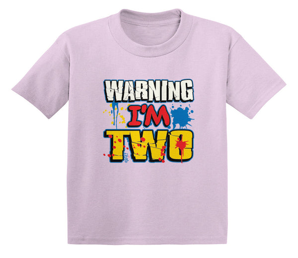 Warning I'm Two Infant T-Shirt