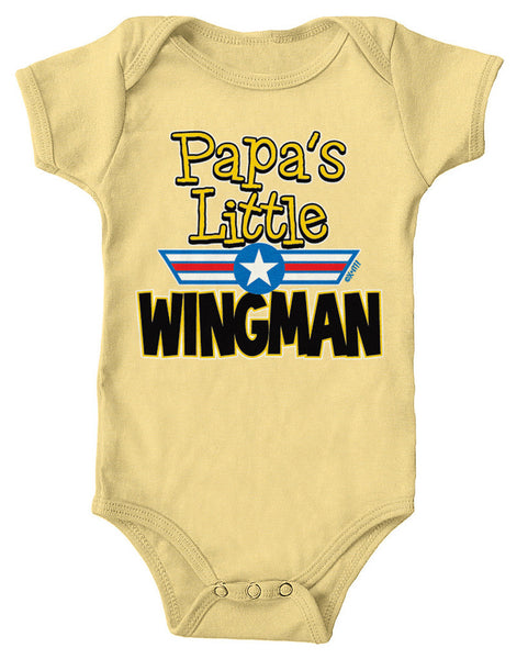 Papa's Little Wingman Infant Lap Shoulder Bodysuit