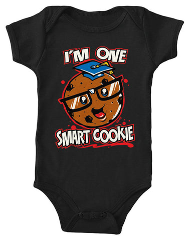 I'm One Smart Cookie Infant Lap Shoulder Bodysuit