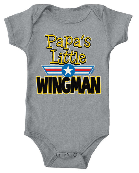 Papa's Little Wingman Infant Lap Shoulder Bodysuit