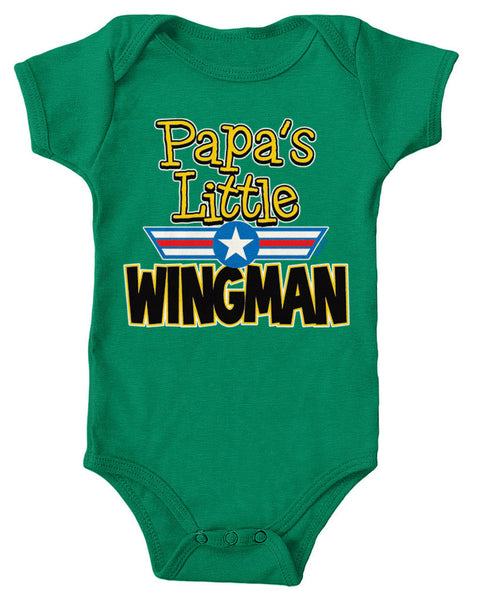 Papa's Little Wingman Infant Lap Shoulder Bodysuit