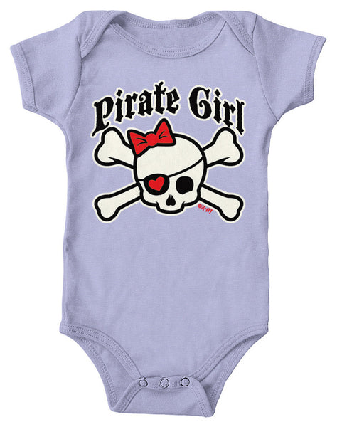 Pirate Girl Infant Lap Shoulder Bodysuit