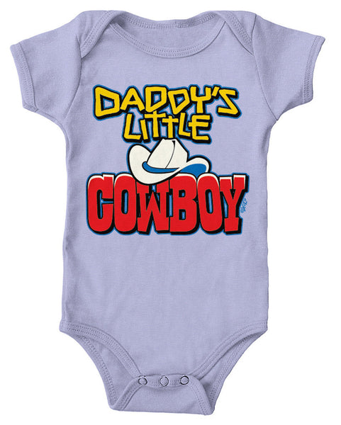 Daddy's Little Cowboy Infant Lap Shoulder Bodysuit