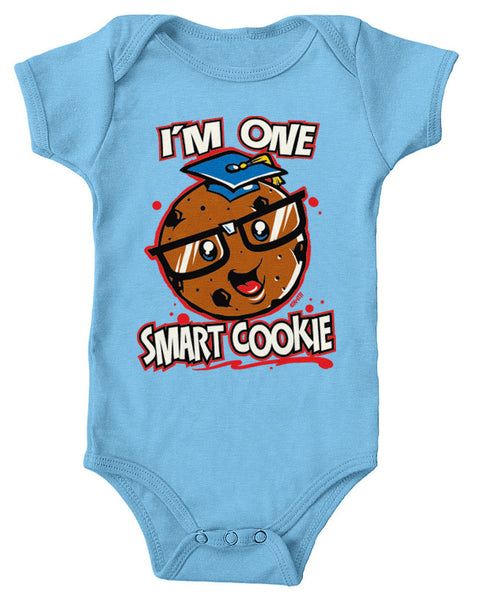 I'm One Smart Cookie Infant Lap Shoulder Bodysuit