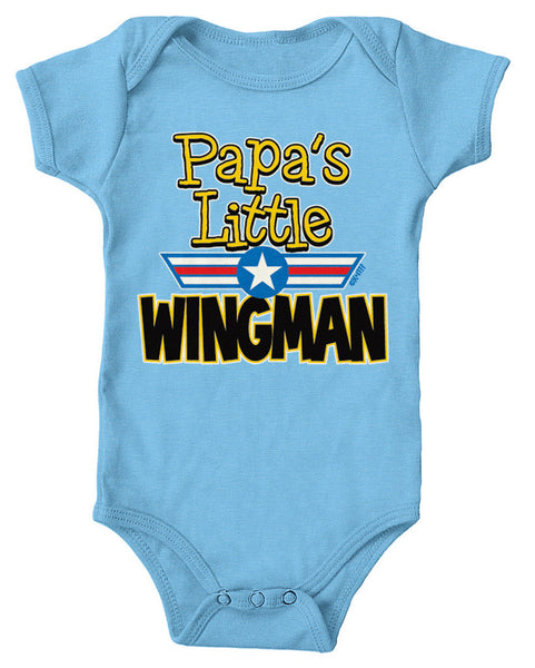 Papa's Little Wingman Infant Lap Shoulder Bodysuit