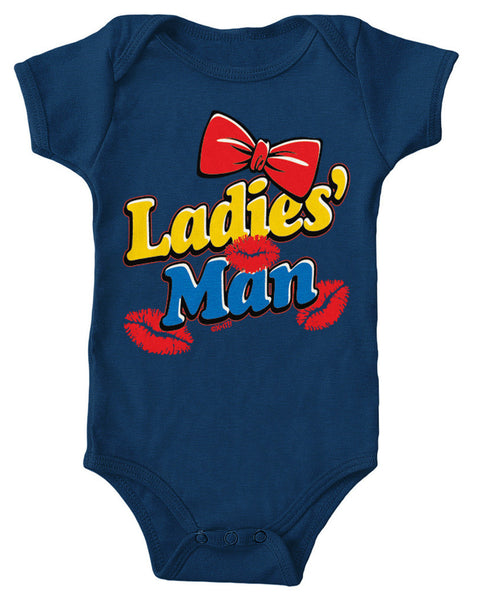 Ladies' Man Infant Lap Shoulder Bodysuit