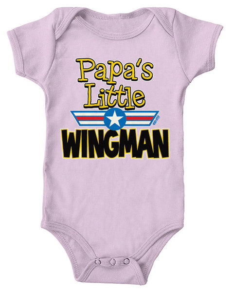Papa's Little Wingman Infant Lap Shoulder Bodysuit