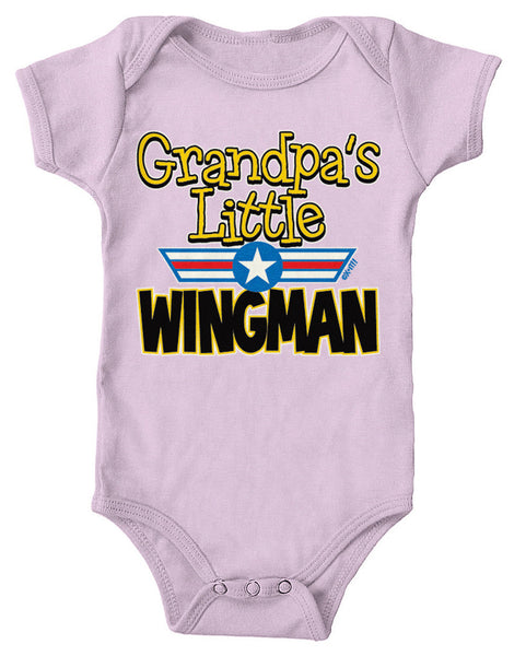 Grandpa's Little Wingman Infant Lap Shoulder Bodysuit