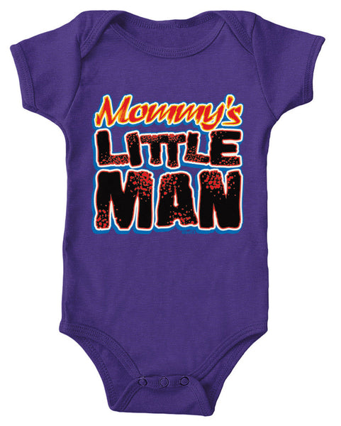 Mommy's Little Man Infant Lap Shoulder Bodysuit