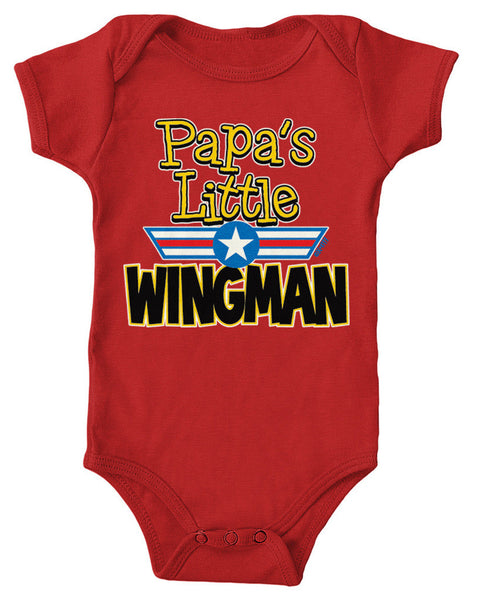 Papa's Little Wingman Infant Lap Shoulder Bodysuit