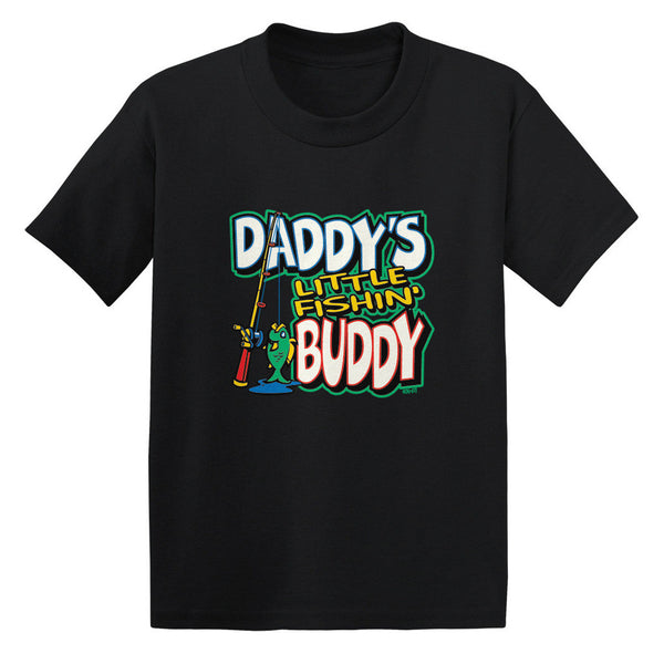 Daddy's Little Fishin' Buddy Toddler T-shirt