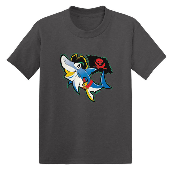 Swashbuckler Pirate Shark with Sword Toddler T-shirt