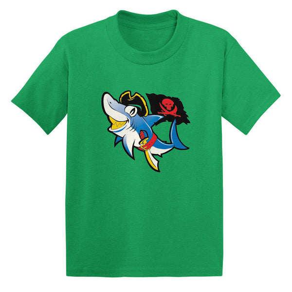 Swashbuckler Pirate Shark with Sword Toddler T-shirt