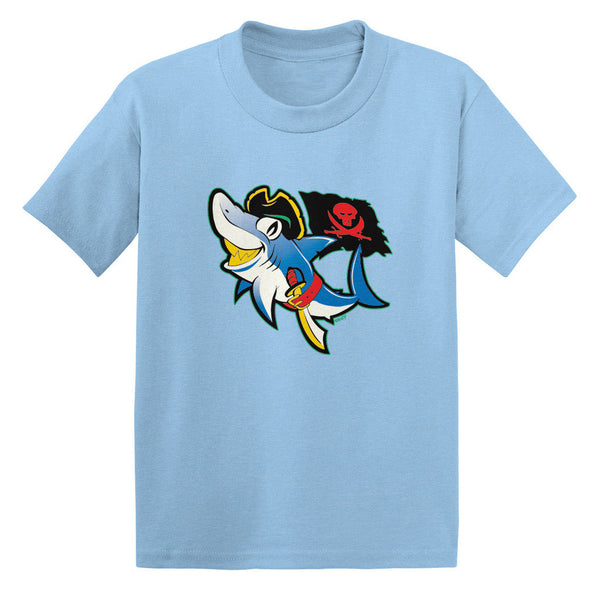 Swashbuckler Pirate Shark with Sword Toddler T-shirt