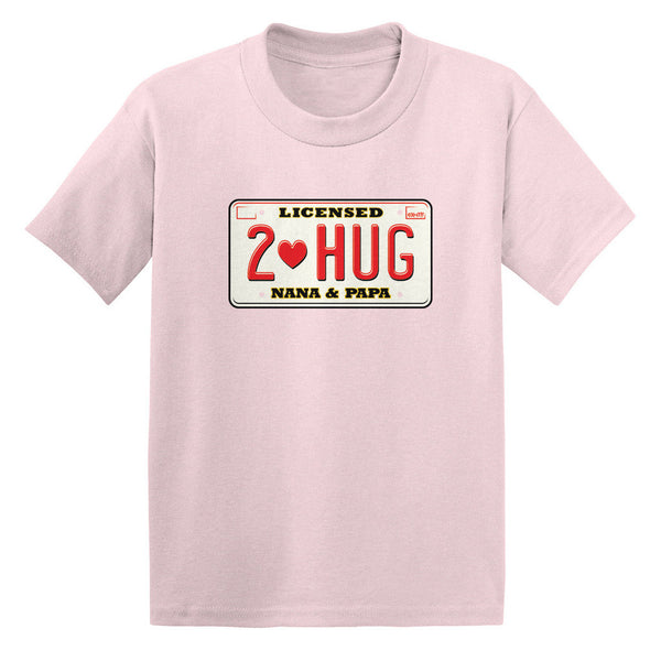 Licensed To Hug Nana & Papa Toddler T-shirt